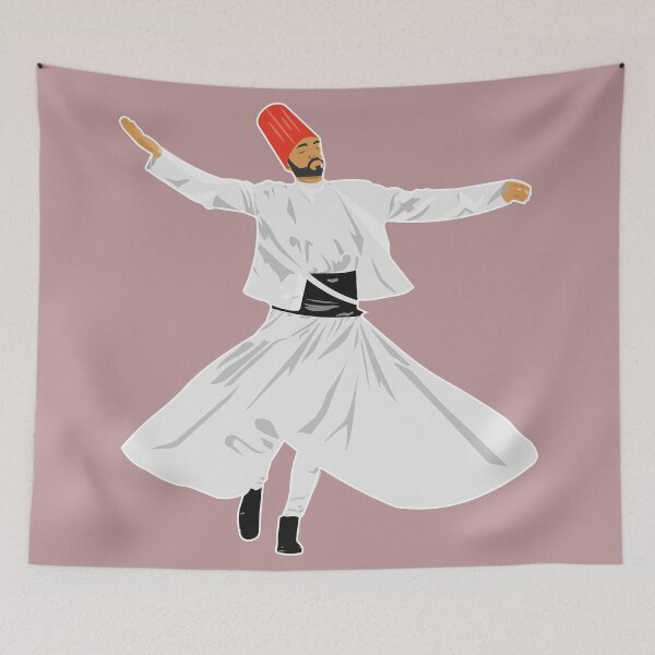 Item preview, Sufi Dervish Whirling Art designed and sold by boholoc0.