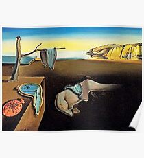 DALI, Salvador Dali, The Persistence of Memory, 1931. Poster