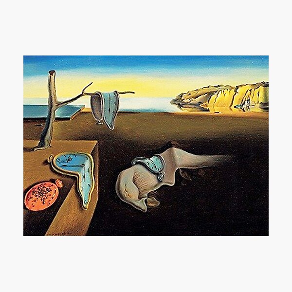 DALI, Salvador Dali, The Persistence of Memory, 1931. Photographic Print