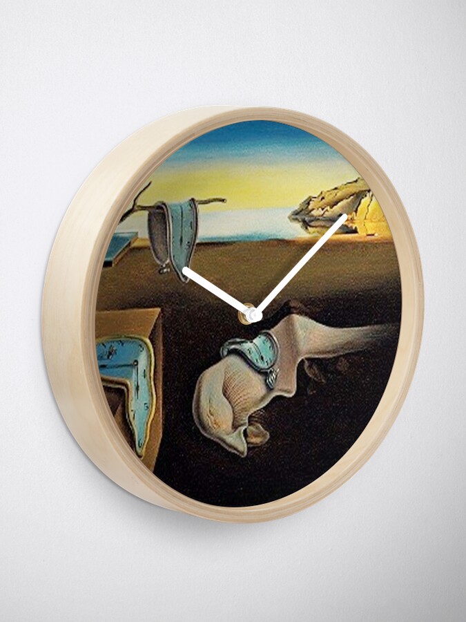 Alternate view of DALI, Salvador Dali, The Persistence of Memory, 1931. Clock