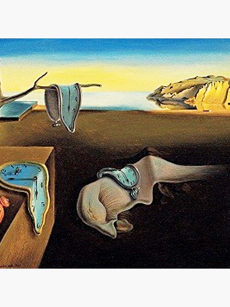 DALI, Salvador Dali, The Persistence of Memory, 1931. by TOMSREDBUBBLE