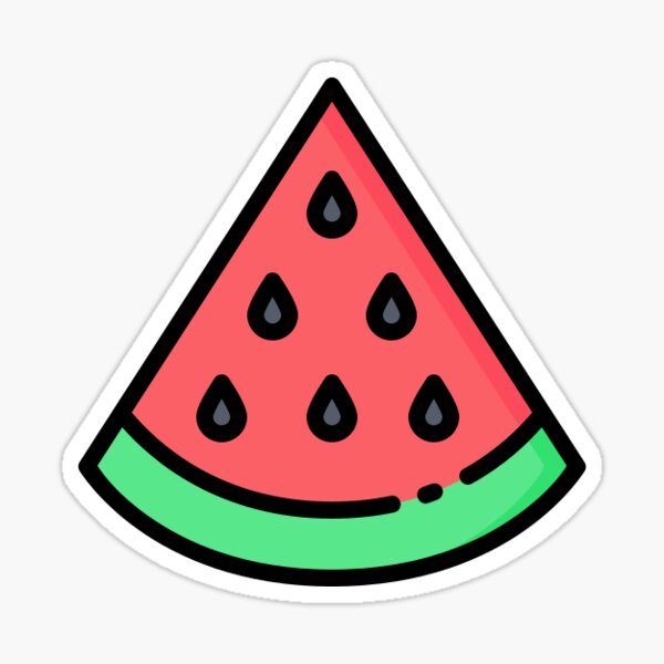 Plant Stickers H – Watermelon usa