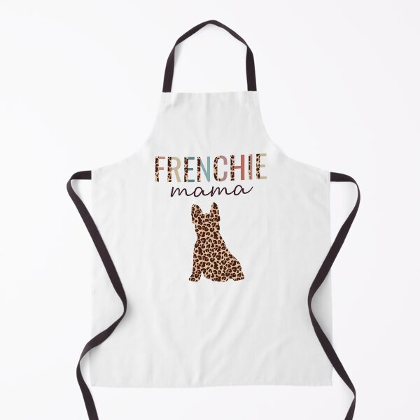 Artikelvorschau, Frenchie Mama mit Leopardenmuster für französische Bulldoggen-Hundemutter-T-Shirt entworfen und verkauft von JokeGysen.