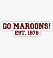 Go Maroons Sticker