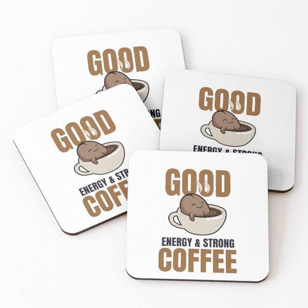 Item preview, Good energy strong coffee, sticker, t-shirt designed and sold by Lv28021.