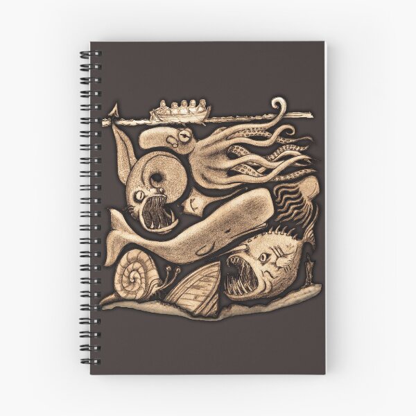 Item preview, There be Sea Monsters designed and sold by SkiffieShop.