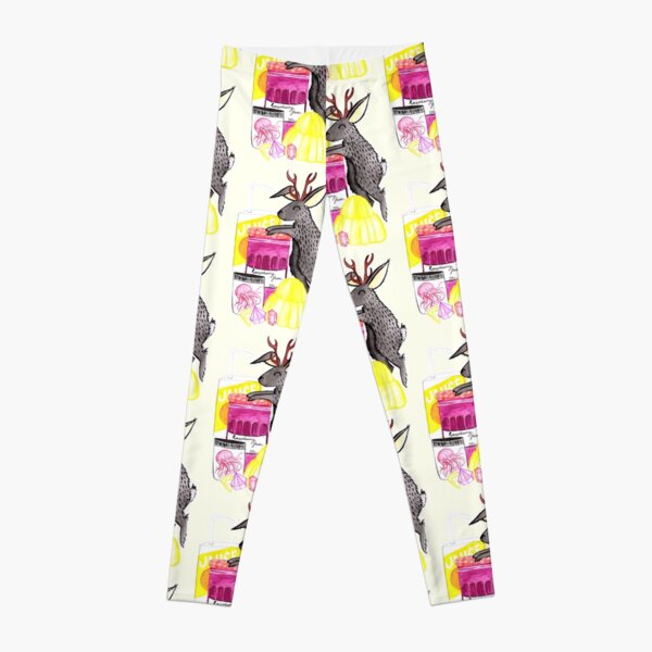 J is for Jackalope Leggings