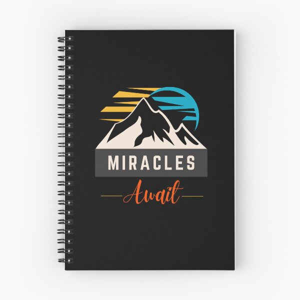 Item preview, Miracles Await | Mountain designed and sold by SpeakLifeHQ.
