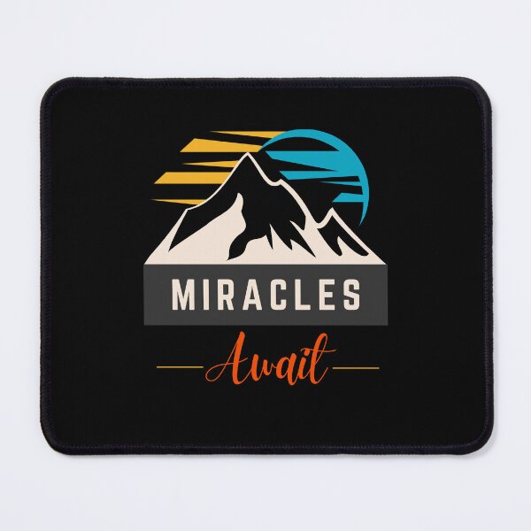 Item preview, Miracles Await | Mountain designed and sold by SpeakLifeHQ.