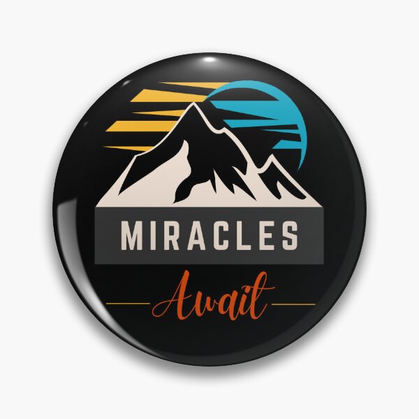 Item preview, Miracles Await | Mountain designed and sold by SpeakLifeHQ.
