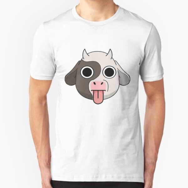 CowChop Cow Logo Slim Fit T-Shirt