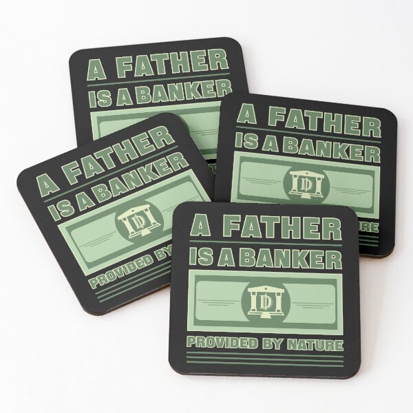 Item preview, A Father is a banker provide by nature Bank of dad designed and sold by onzpacesdesign.