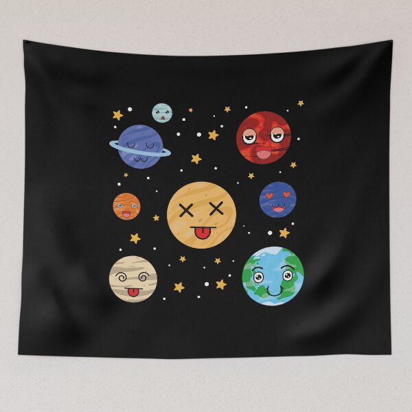 Item preview, Solar System Space Science Astronomy Cute Planets designed and sold by bestshirtdesign.