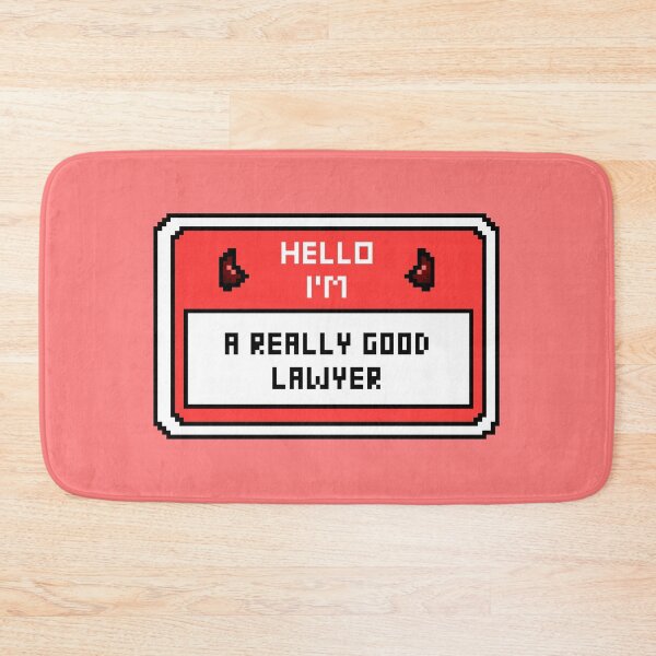 Item preview, really good lawyer name tag designed and sold by gummieturtle.