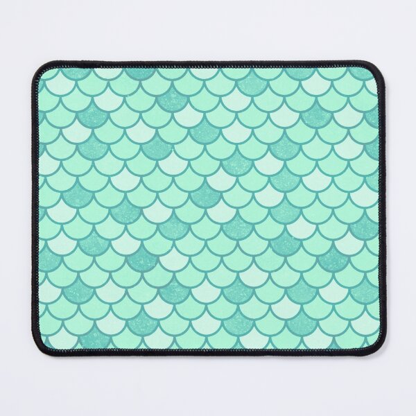 Item preview, Light Teal Mermaid Scales Pattern designed and sold by Saanis.
