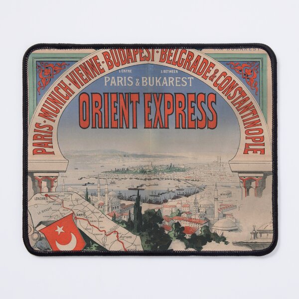 Item preview, Orient Express Constantinople - Vintage Train Travel Poster - Vintage Travel Art designed and sold by cutesy.