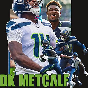 Dk Metcalf Number 14 metcalf receive the ball Sticker for Sale by  HelenaHalvorson