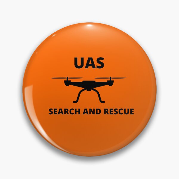 Item preview, Drone UAS Search and Rescue SAR/Safety orange designed and sold by TheContactor.