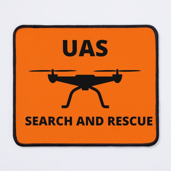 Item preview, Drone UAS Search and Rescue SAR/Safety orange designed and sold by TheContactor.