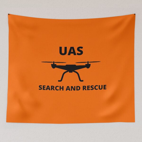 Item preview, Drone UAS Search and Rescue SAR/Safety orange designed and sold by TheContactor.