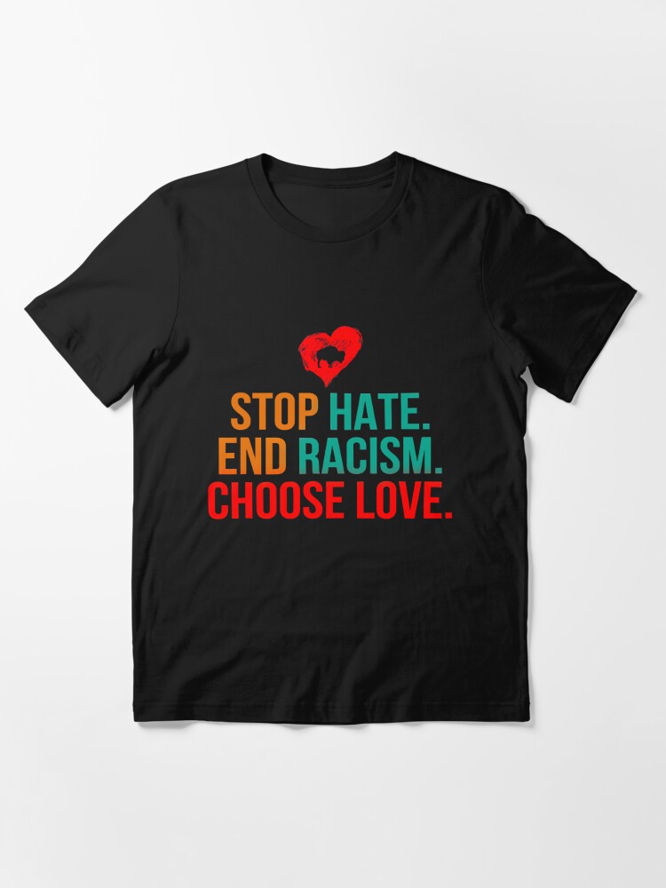 Buffalo Bills Stop Hate End Racism Choose Love T-Shirt, hoodie