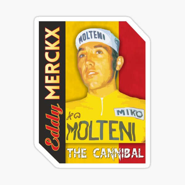 Eddy Merckx - Le cannibale Sticker