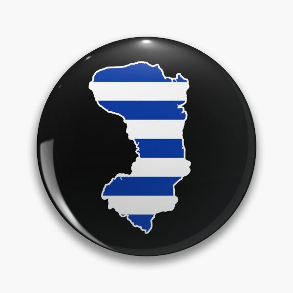 Item preview, Chios Greek Island Greece Map Χίος, Ελλάδα Blue White Greek Flag designed and sold by digitalsocial.