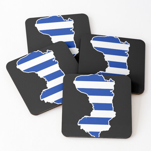 Item preview, Chios Greek Island Greece Map Χίος, Ελλάδα Blue White Greek Flag designed and sold by digitalsocial.