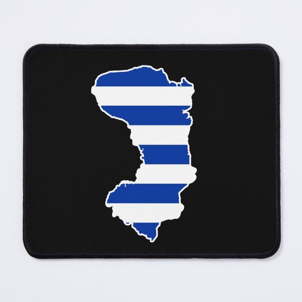 Item preview, Chios Greek Island Greece Map Χίος, Ελλάδα Blue White Greek Flag designed and sold by digitalsocial.