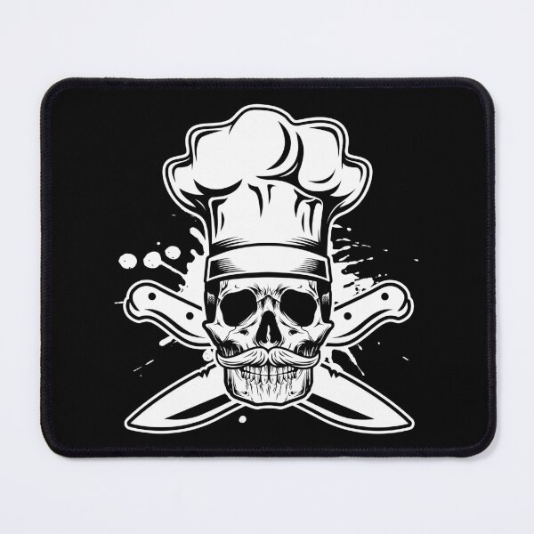 Item preview, Skull Butcher Professional Head Chef Gift Idea designed and sold by haselshirt.