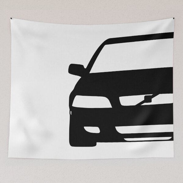 Item preview, S40/V40 T4 front black silhouette best t-shirt design  designed and sold by EdimDesign.