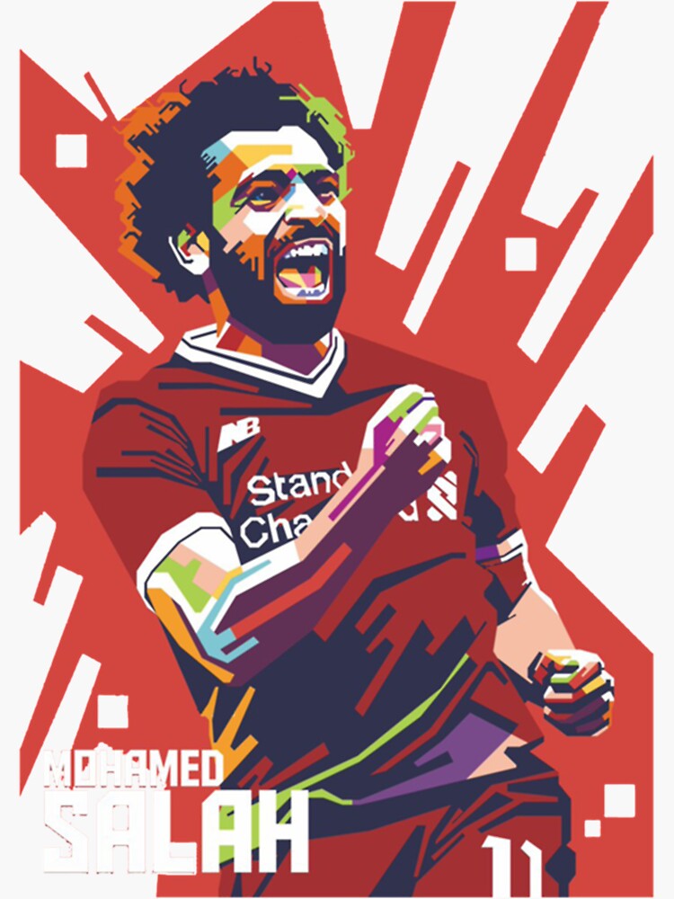 Mohamed Salah Jersey  Poster for Sale by FOliverIsmael