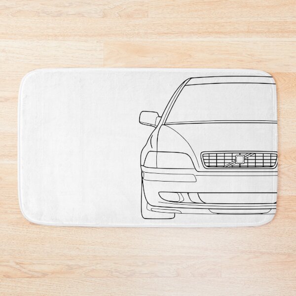Item preview, S40/V40 T4 front black lines best t-shirt design  designed and sold by EdimDesign.