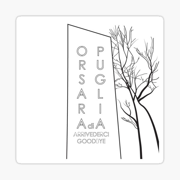 Item preview, Orsara Outline designed and sold by OrsaradiPuglia.