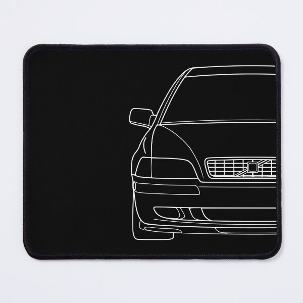 Item preview, S40/V40 T4 front white lines best t-shirt design  designed and sold by EdimDesign.