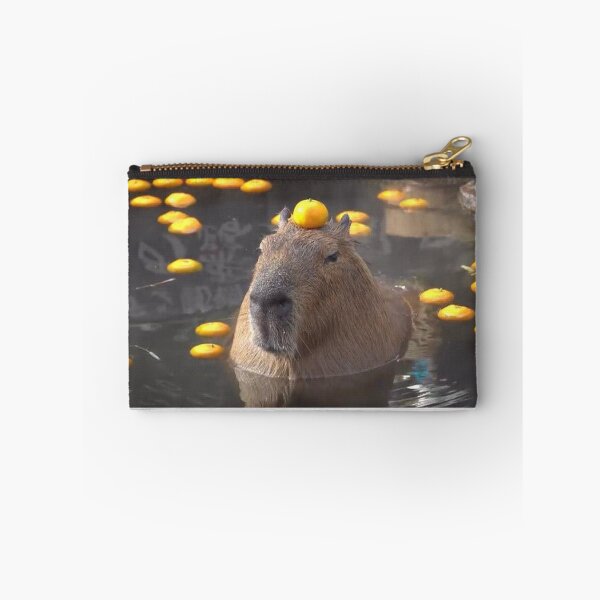 Item preview, Capybara with orange designed and sold by FunkisDesignes.