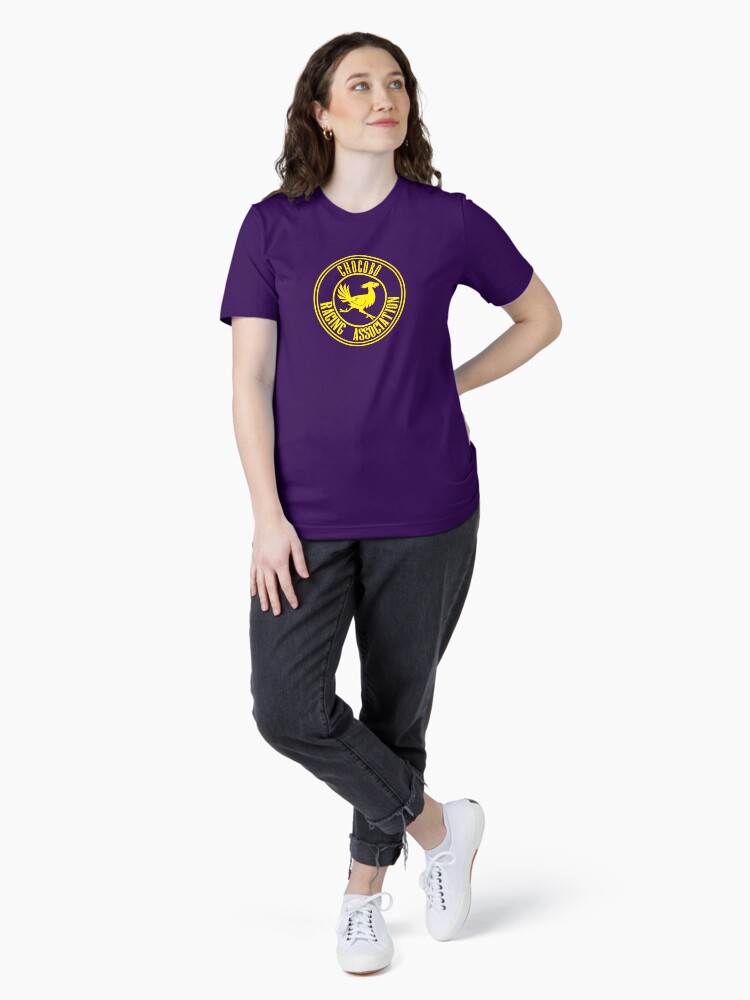 Thumbnail 4 of 7, Essential T-Shirt, Chocobo Racing Association designed and sold by TeesBox.