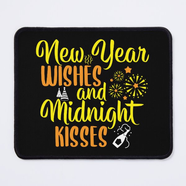 Item preview, New Year Wishes And Midnight Kisses Holiday Gift designed and sold by haselshirt.