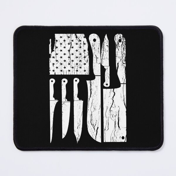 Item preview, USA Flag Knife Professional Head Chef Gift designed and sold by haselshirt.