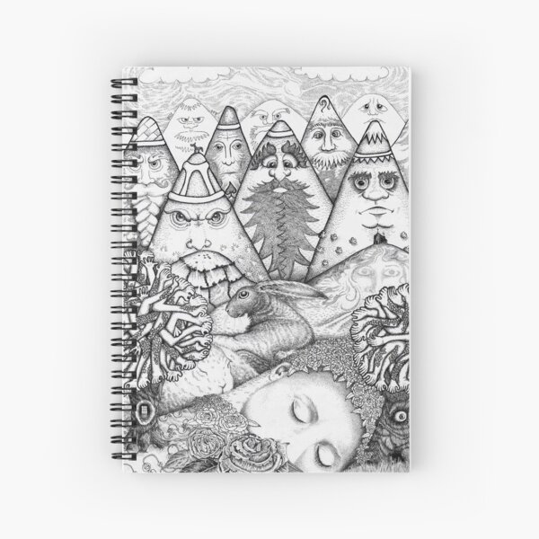 Landscape 001 Spiral Notebook