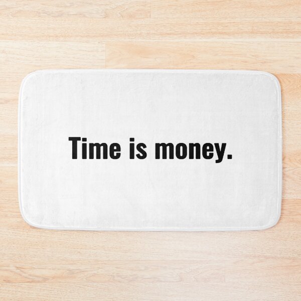 Item preview, Time is money. designed and sold by Vanion.