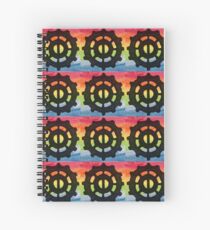 Heda Symbol - Rainbow Spiral Notebook