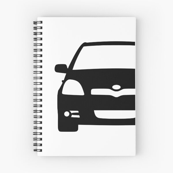 Item preview, Toyota Yaris Vitz Platz Echo 1999-2003 black silhouette designed and sold by EdimDesign.