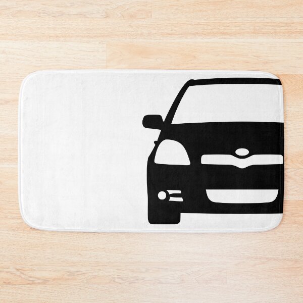 Item preview, Toyota Yaris Vitz Platz Echo 1999-2003 black silhouette designed and sold by EdimDesign.