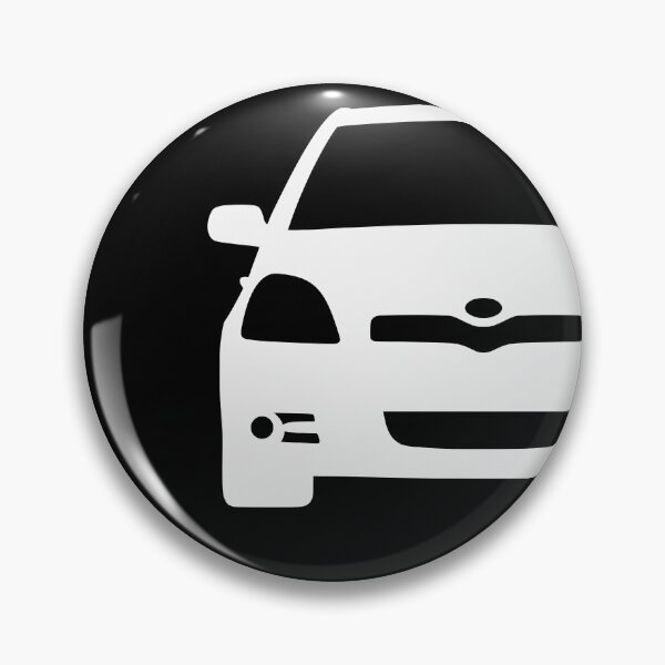Item preview, Toyota Yaris Vitz Platz Echo 1999-2003 white silhouette designed and sold by EdimDesign.