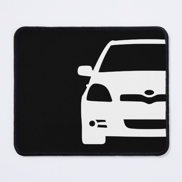 Item preview, Toyota Yaris Vitz Platz Echo 1999-2003 white silhouette designed and sold by EdimDesign.