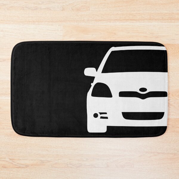Item preview, Toyota Yaris Vitz Platz Echo 1999-2003 white silhouette designed and sold by EdimDesign.