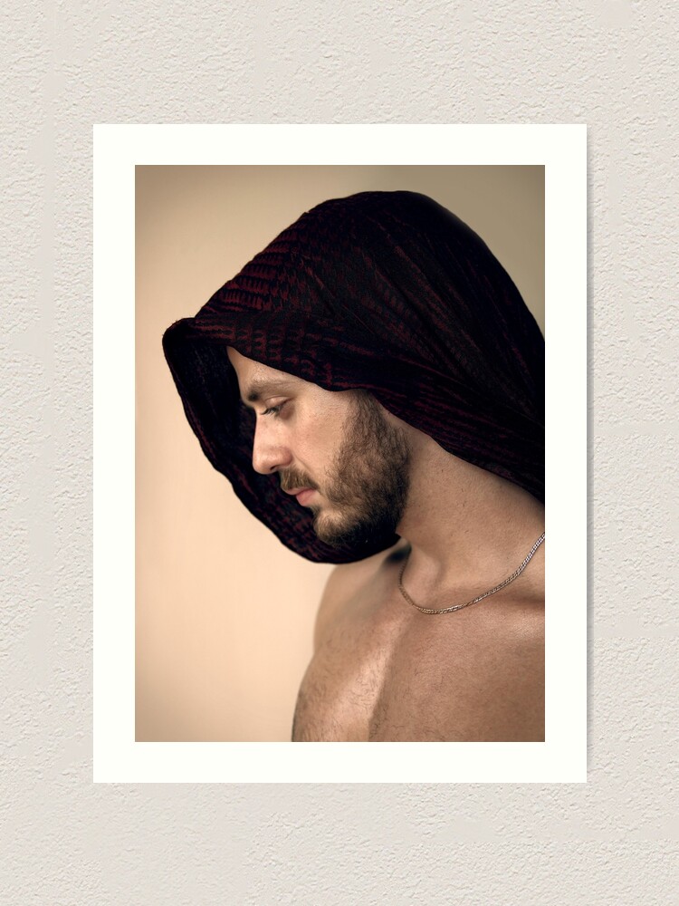 Alternate view of Not a Saint Art Print