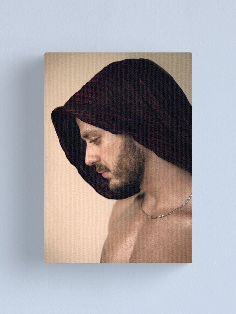 Alternate view of Not a Saint Canvas Print