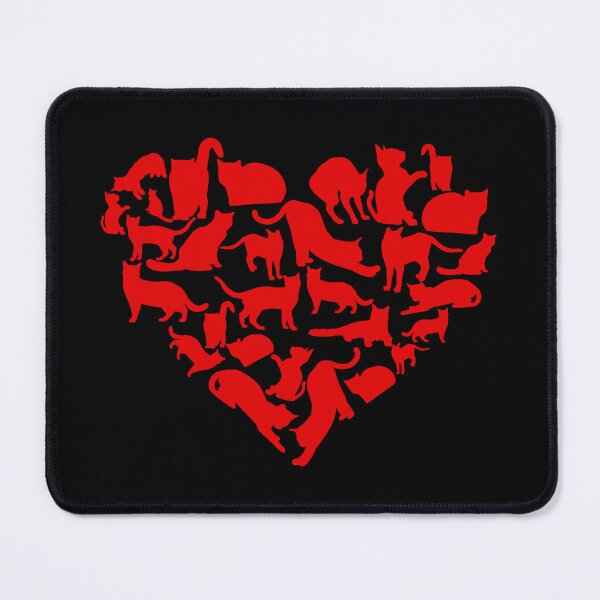 Item preview, Valentine's Cat Animal Pet Lover Hearts Day Gift designed and sold by haselshirt.